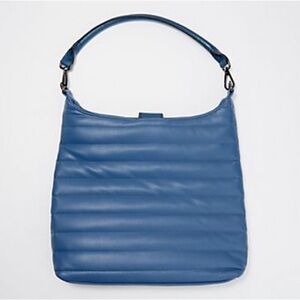 THINK ROYLN Quilted Blue Hobo Bag — The Harper